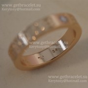 Pink Gold and Diamond Ring