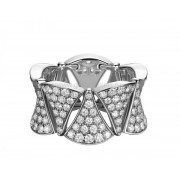DIVAS Dream Ring in White Gold with Full Pave Diamonds