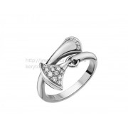 DIVAS Dream Ring White Gold with Pave Diamonds