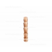 Serpenti Viper Wedding Band in 18k Rose Gold