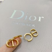 Replica Christian Dior Yellow Gold Plated Classic Petit CD Logo Pendant Females Hoop Earrings High End Jewellery For Sale