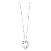 Replica Tiffany Atlas Pierced Circle Pendant Studded Diamonds Necklace Jewelry Online Shop 34160856/30480554