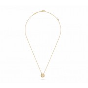 Replica Van Cleef Arpels Perlee Diamonds Pendant Yellow Gold