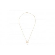 Replica Van Cleef Arpels Pure Alhambra Pendant Yellow Gold With Mother-of-pearl
