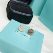 Return to Tiffany Circle Stud Earrings in Silver
