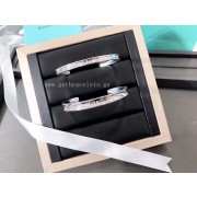 Tiffany 1837 Cuff in Sterling Silver Narrow/Wide