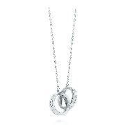 Tiffany 1837 Interlocking Circles Pendant Necklace Bracelet Jewelry Valentine Gift GRP02386/35505903