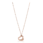 Tiffany Elsa Peretti Open Heart Pendant Studded Crystals Necklace Fashion Women Jewelry 11624294/30171179