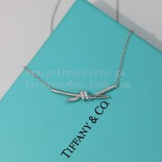 Tiffany Knot Pendant in Yellow Gold/Rose Gold/White Gold With Diamonds