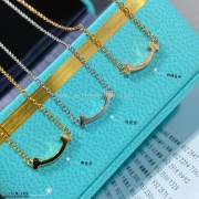 Tiffany T Small Smile Pendant Yellow Gold/Rose Gold/White Gold