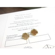 Van Cleef & Arpels Vintage Alhambra Earring Yellow Gold Mother-of-Pearl