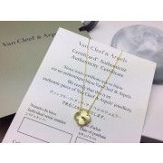 Van Cleef & Arpels Vintage Alhambra Long Necklace 1 Motifs Guilloche Yellow Gold