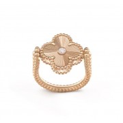 Van Cleef & Arpels Vintage Alhambra Reversible Ring