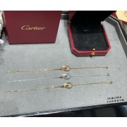 Cartier Double Ring Love Bracelet with Diamonds White Gold/Yellow Gold/Rose Gold