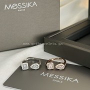 Messika My Twin Toi & Moi White Gold/Rose Gold For Her Diamond Ring