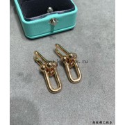 Tiffany HardWear Link Earrings in Yellow Gold/Rose Gold/White Gold