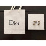 Top Sale Dior Vintage Brass Asymmetric Bee-Star CD Spherical Pendant Ladies Diamonds Earrings Price List