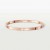 New Cartier Love Bracelet SM Pink Gold B6047317