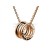 B.zero1 Rose Gold Pendant with Chain