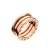 B.zero1 3-Band Pink Gold Ring