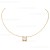 Replica C DE Cartier Necklace Yellow Gold with Diamons N7405700