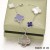 Van Cleef & Arpels Magic Alhambra Bracelet 5 Motifs White Gold With White Gray Lapis Mother Of Pearl
