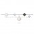Van Cleef & Arpels Magic Alhambra Bracelet 5 Motifs Chalcedony and White and Gray mother-of-pearl