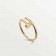 1:1 Replica Cartier Juste Un Clou SM Yellow Gold Ring B4225900