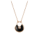Amulette De Cartier Necklace Pink Gold, Diamond, Onyx B3047400