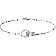 Replica Cariter Love Bracelet White Gold Double Ring B6027200