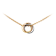 Baby Trinity Necklace 3-Gold, Yellow Gold B7223900