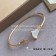 Divas Dream Bracelet Mother of Pearl with Diamonds Rose Gold 1:1