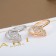 Divas Dream Ring with Pave Diamonds Rose Gold and White Gold Replica