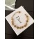 Christian Dior Amulettes Damour Round-Star Charm Female Vintage Brass Bracelet In UK Replica B0902AMUMT_D907