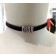 Christian Dio(r)evolution Black Velvet Ribbon White Crystals Logo Choker For Girls 37CM N0682DVOCY_D909