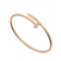 1:1 Replica Cartier Juste Un Clou SM Pink Gold Bracelet with Diamonds B6065817