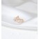 Fashion Hermes Finesse Earrings Rose Gold with Diamonds