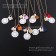 Top Hermes OKelly Pendant in Swift Calfskin with Gold Plated Hardware