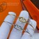 Hermes Women Ronde Bracelet Silver/Rose Gold/Yellow Gold Timeless Style