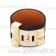 Hermes Collier de Chien Bracelet Black With Gold