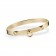 Hermes Collier de Chien Bracelet Gold