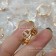 Hermes Collier de Chien Ring with Pave Diamonds in Rose Gold/Sliver For Women UK Sale Online