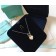 New Style Tiffany Return To Turquoise Love Heart Toggle Pendant Blue Enamel Silver Women Necklace Premium replica