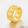 Premium replica Van Cleef & Arpels Clover Ring In Yellow With Round Diamonds