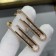 Messika Boucles d-oreilles Move 10th PM For Her Diamond Earrings Rose Gold/White Gold