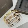 Messika Move Romane Large Bangle With Her Diamonds Yellow Gold/White Gold/Rose Gold