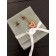 Most Fashion Womens Dior Dioramour Multicolor Heart Motif Pendant Star-Bee Asymmetric Brass Earrings E0936DMRLQ_D919