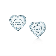 Top Tiffany Heart Earrings Sterling Silver Diamonds Fashion Style USA Wholesale Women