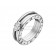B.zero1 1-band White Gold Solitaire Ring with Brilliant cut Diamond
