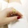 B.zero1 3-Band Ring with Pave Diamonds Along the Edge